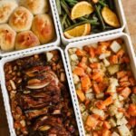 Easy Sheet Pan Thanksgiving Dinner for 4