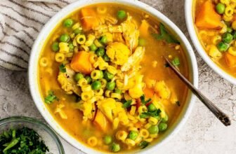 Cozy Immunity Soup With Nourishing Ingredients