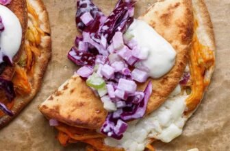 Sheet Pan Buffalo Chicken Tacos