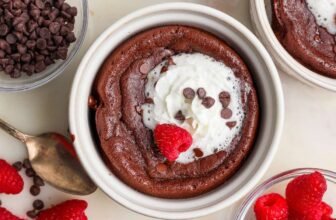 Single-Serve Cottage Cheese Brownie – Fit Foodie Finds