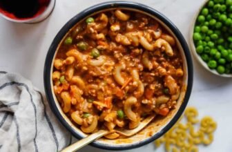 Cottage Cheese Hamburger Helper – Fit Foodie Finds