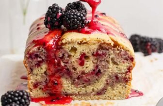 Blackberry Lemon Poppy Seed Loaf