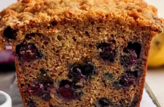 Blueberry Banana Bread – Fit Foodie Finds