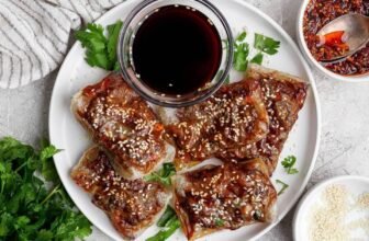 Crispy Air Fryer Chili Crunch Rolls (Rice Paper Wrapped!)