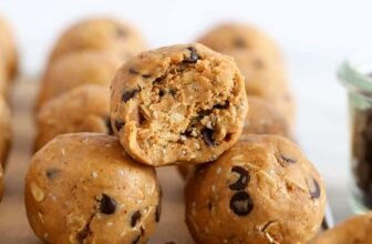 Peanut Butter Protein Balls (No Food Processor!)