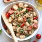 Fresh Caprese Quinoa Salad (15g Protein!)