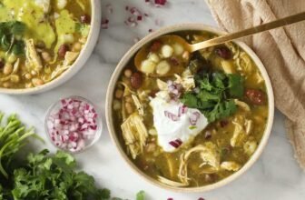 Green Chili Recipe with Chicken and Beans