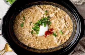 Crockpot White Chicken Chili (Dump-and-Go Prep)