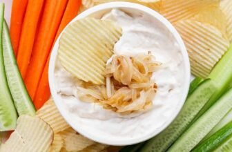 Cottage Cheese French Onion Dip (No Soup Mix)