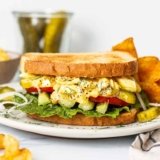 Homemade Egg Salad Sandwich
