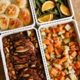 Easy Sheet Pan Thanksgiving Dinner for 4