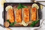 Broiled Salmon (Flaky & Ready in 8 Minutes!)