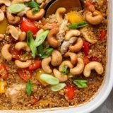 Cashew Chicken Casserole (High-Protein & Easy)