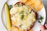 Healthy Tuna Melt with Cottage Cheese (No Mayo!)